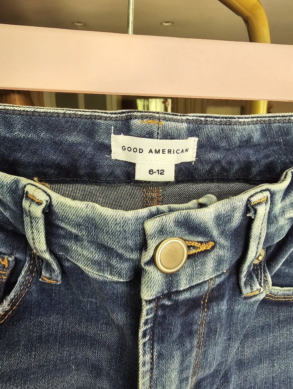 Good American Good Legs Always Fit Distressed Skinny Jeans 6-12 - Picture 3 of 7